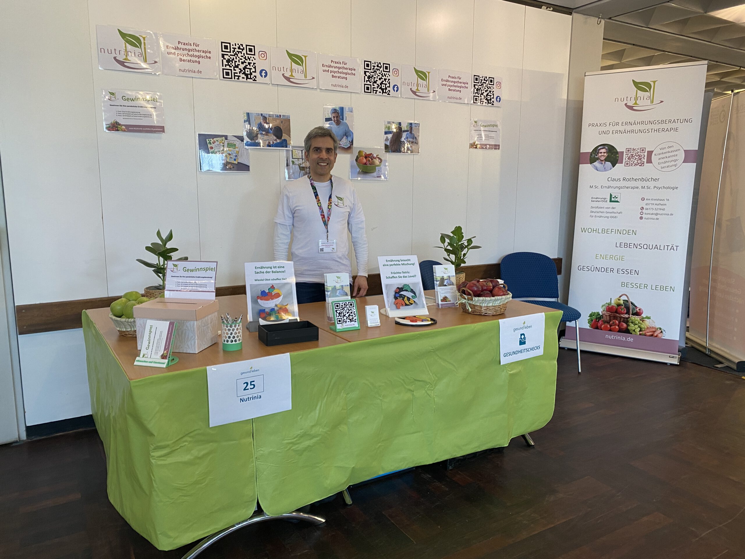 Messeauftritt zur Ernährungsberatung auf der gesundleben 2026
